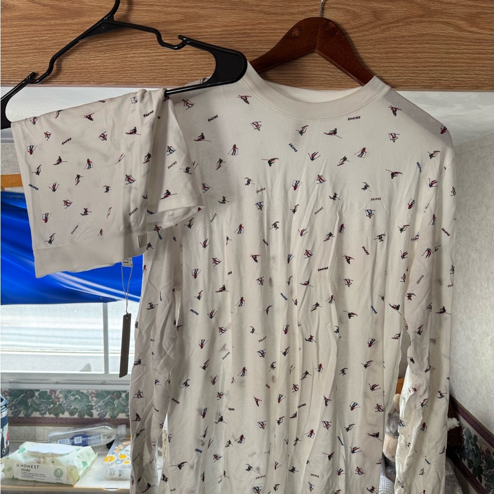 SKIMS SKI Christmas pajamas (2 set)